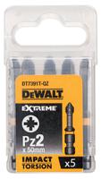 dt7391t-qz DeWALT Pozidriv Screwdriver Bit, PZ2 Tip