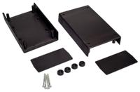 192-0774 RS PRO Black ABS Enclosure, IP30, IK06, 147.6 x 92.5 x 50.3mm