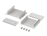 97253050hmt1-filotec-f-524-50-wl-set Bopla Filotec (Set) Series Aluminum (Anodized) Aluminium Enclosure, IP40, Flanged, Aluminum (anodized) Lid, 50 x 55.3 x