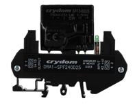 dra1-spf240d25 Sensata Crydom DRA1 SPF Series Solid State Interface Relay, 15 V dc Control, 10 A rms Load, DIN Rail Mount