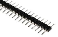 d01-9923246 HARWIN D01-99 Series Straight Through Hole Pin Header, 32 Contact(s), 2.54 mm Pitch, 1 Row, Unshrouded