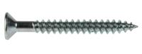 529-129 RS PRO Pozidriv Countersunk Steel Wood Screw, Bright Zinc Plated, No. 8 Thread, 1.1/2in Length