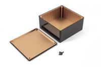 1591rubk Hammond General Purpose Enclosure, 120 x 120 x 59mm
