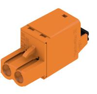 1013680000 Weidmuller, 5.08mm Pitch, BL 5.08, 2 Way, , Pluggable Terminal Block, Plug, Cable Mount, Push In Termination,
