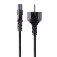 pxtnb3seu1m StarTech.com CEE 7/7 Power (European) Plug to IEC 60320 C5 Power Plug Power Cable, 1m