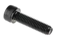 468-0161 RS PRO Black, Self-Colour Steel Hex Socket Cap Screw, DIN 912, M8 x 30mm