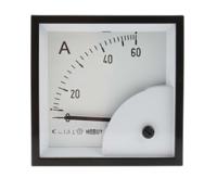 d72mis60a1-001 HOBUT D72SD Analogue Panel Ammeter 0/60A Direct Connected AC, 72mm x 72mm Moving Iron
