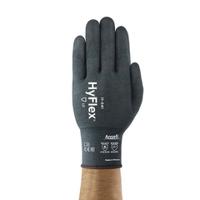 11541080 Ansell HyFlex 11-541 Grey Stainless Steel, Nylon, Kevlar, Spandex Foam Nitrile Work Gloves, Size 8