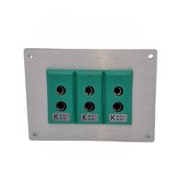 106-641 RS PRO Thermocouple Connector Panel, RoHS Standard