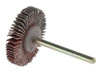 2615050432 Dremel Aluminium Oxide Flap Wheel, 28.6mm Diameter, P80 Grit, Coarse