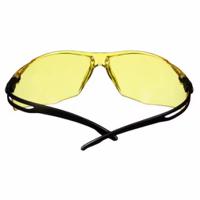 7100243980 3M SecureFit 500 Anti-Mist UV Safety Glasses, Amber PC Lens