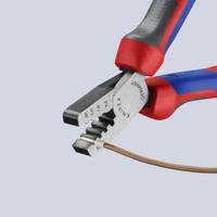 97-62-145-a Knipex 97 Hand Crimp Tool for Bootlace Ferrule, 0,25 → 2,5mm² Wire