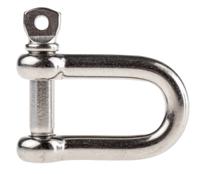 124-4855 RS PRO D-Shackle, Stainless Steel