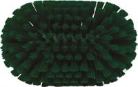 70392 Vikan Medium Bristle Green Scrub Brush, 40mm bristle length, Polyester, Polypropylene, Stainless Steel bristle material