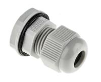 822-9644 RS PRO Grey Nylon Cable Gland, PG9 Thread, 4mm min., 8mm max., IP68