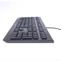 jd-0800gb-2 Cherry DC 2000 Wired Keyboard and Mouse Set, QWERTY (UK), Black