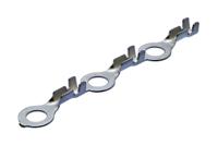 srb-10t-m5 JST, SRB Uninsulated Ring Terminal, M5 Stud Size, 0.5mm² to 1mm² Wire Size