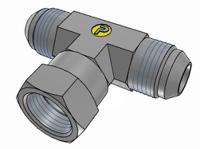 10s6mxs Parker Hydraulic End Nut UNF 7/8-14 Male to UNF 7/8-14 Female, 10S6MXS