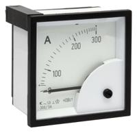 d72sd5a0-300a HOBUT D72SD Analogue Panel Ammeter 0/300A For 300/5A CT AC, 72mm x 72mm Moving Iron