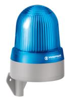 43350075 Werma 433 Series Blue Sounder Beacon, 24 V, IP65, Wall Mount, 114dB at 1 Metre