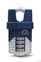 rs-vulcan-combi-50cs Squire Combination Weatherproof Die Cast Combination Padlock, 8mm Shackle, 26mm Body