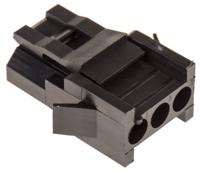 tst03ra00-192923-6010 ITT Cannon, Trident Female Connector Housing, 5.08mm Pitch, 3 Way, 1 Row