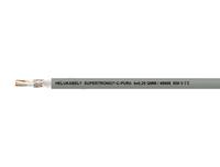 49678 Helukabel SUPERTRONIC-C Control Cable, 5 Cores, 0.34 mm² 22 AWG, Screened, Grey Polyurethane Sheath