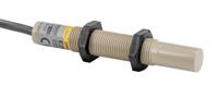 e2k-x4mf1 Omron Capacitive Threaded Barrel Proximity Sensor, M12, 4 mm Detection, PNP NO, 10 → 30 V dc