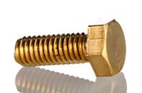 483-2435 RS PRO Plain Brass, Hex Bolt, M8 x 30mm