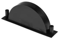 67-25 Southco Black Aluminium, Stainless Steel Drawer Handle 29.5 mm Height, 106mm Length