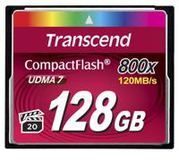 ts128gcf800 Transcend CompactFlash 128 GB MLC Compact Flash Card