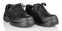 r503-05 RS PRO Unisex Black Steel Toe Capped Safety Shoes, UK 5, EU 38
