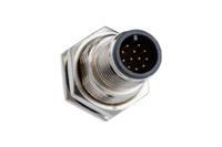 m12a-08pmms-sf8001 Amphenol Industrial Industrial Circular Connector, 8 Contacts, Threaded, M12 Connector, Plug, Male, IP68, IP69K, M