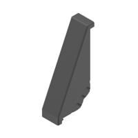 3842548859 Bosch Rexroth Angular Cover Cap, Connecting Component, Strut Profile 40 mm, Groove Size 10mm