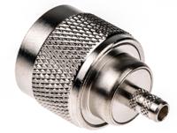 n1121a1-nt3g-1-50 Amphenol RF, Plug Cable Mount N Connector, 50Ω, Crimp Termination, Straight Body