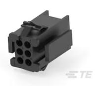 1-640510-0 TE Connectivity, Miniature Rectangular II Female Connector Housing, 4.19mm Pitch, 6 Way, 3 Row