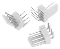 61900219521 Wurth Elektronik WR-WTB Series Right Angle Through Hole Pin Header, 2 Contact(s), 2.54 mm Pitch, 1 Row, Unshrouded