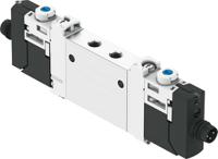 vuvg-lk14-t32c-at-g18-1r8l-s Festo 3/2 Solenoid Valve - Solenoid/Spring G 1/8 VUVG Series 24V dc, 8042566