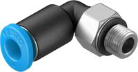 qsml-m5-4-100 Festo QSML Series Elbow Threaded Adaptor, M5 Male to For tubing outside diameter 4 mm, Threaded-to-Tube Connection