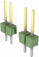 5-826646-0 TE Connectivity AMPMODU MOD II Series Straight Through Hole Pin Header, 50 Contact(s), 2.54 mm Pitch, 1 Row, Unshrouded