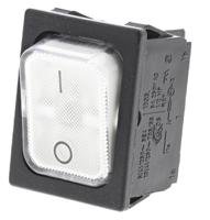 18353105 Marquardt Illuminated DPST, On-Off Rocker Switch Panel Mount