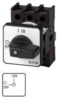 079218-p1-25ezn Eaton 3 pole + N Pole Surface Mount Isolator Switch - 25A Maximum Current, 11kW Power Rating, IP65 (Front)