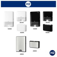 552100 Tork Plastic White Wall Mounting Paper Towel Dispenser, 101mm x 295mm x 302mm