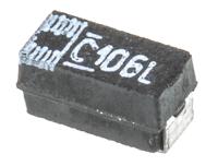 593d106x9016a2te3 Vishay 10μF MnO2 Tantalum Capacitor 16V dc, 593D Series
