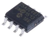 25aa02e48-isn Microchip,  2 kB Serial EEPROM,  50 ns 8-Pin SOIC SPI