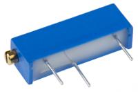3006p-1-104lf 100kΩ, Through Hole Trimmer Potentiometer 0.75W Side Adjust Bourns, 3006