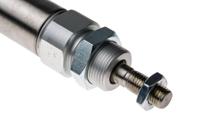 rm8025m100 Norgren Pneumatic Piston Rod Cylinder - 25 mm Bore, 100 mm RM 802 Series, Double Acting Acting