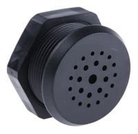 sc0715bl-black Sonitron 98dB Panel Mount Continuous Internal Piezo Buzzer, 36.5 x 26mm, 0.7V dc Min, 15V dc Max
