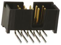 70247-1051 Molex C-Grid Series Right Angle Through Hole PCB Header, 10 Contact(s), 2.54 mm Pitch, 2 Row, Shrouded