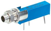 m43p504kb30t601 500kΩ, Panel Mount, Through Hole Trimmer Potentiometer 0.5W Side Adjust Vishay, 43P